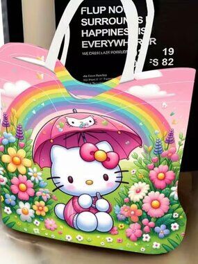 Sanrio Hello Kitty Tote Bag Designed for Women - NEW 13.78 in L x 15.75 in W
